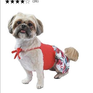 NWT Woof Floral Pet Dress.